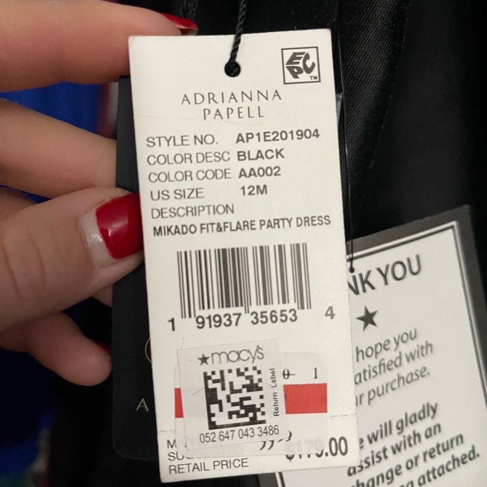 Brand new, with tags, black Adrina, Papel, Hilow dress - Picture 4 of 4